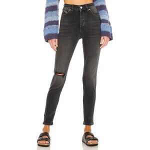 NWT Free People Women's We The Free Zuri Mom Jeans Dusty Roads Size 29